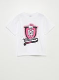 'Monster High'-T-shirt met korte mouwen wit - Kiabi
