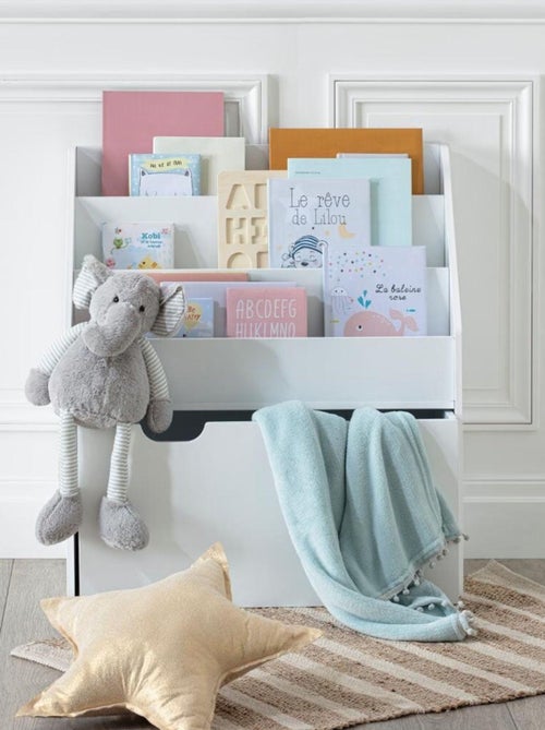 Montessori kinderboekenkast met opbergruimte - Kiabi Montessori kinderboekenkast met opbergruimte - Kiabi