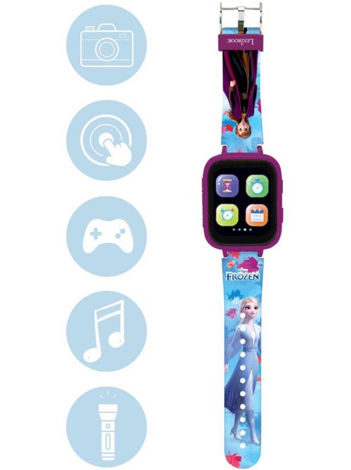 Montre bluetooth avec écran couleurs frozen avec camera et carte mémoire de 8 go - Kiabi Montre bluetooth avec écran couleurs frozen avec camera et carte mémoire de 8 go - Kiabi