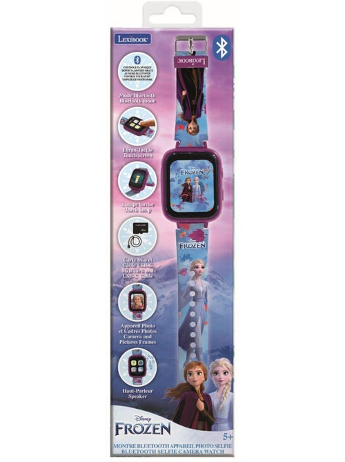 Montre bluetooth avec écran couleurs frozen avec camera et carte mémoire de 8 go - Kiabi Montre bluetooth avec écran couleurs frozen avec camera et carte mémoire de 8 go - Kiabi