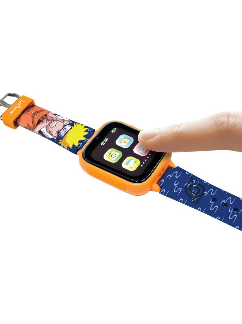 Montre bluetooth avec écran couleurs naruto avec camera et carte mémoire de 8 go Orange - Kiabi
