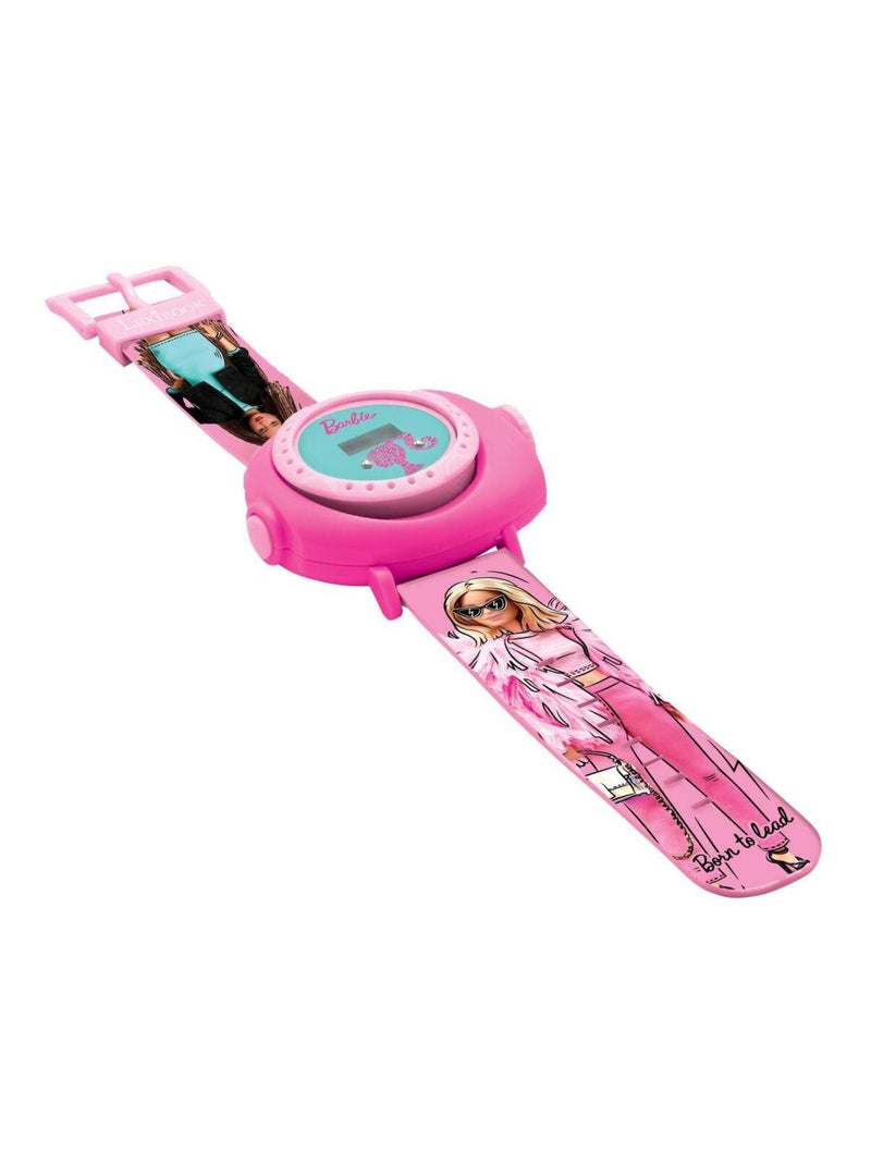 Montre digitale avec projection barbie Rose - Kiabi