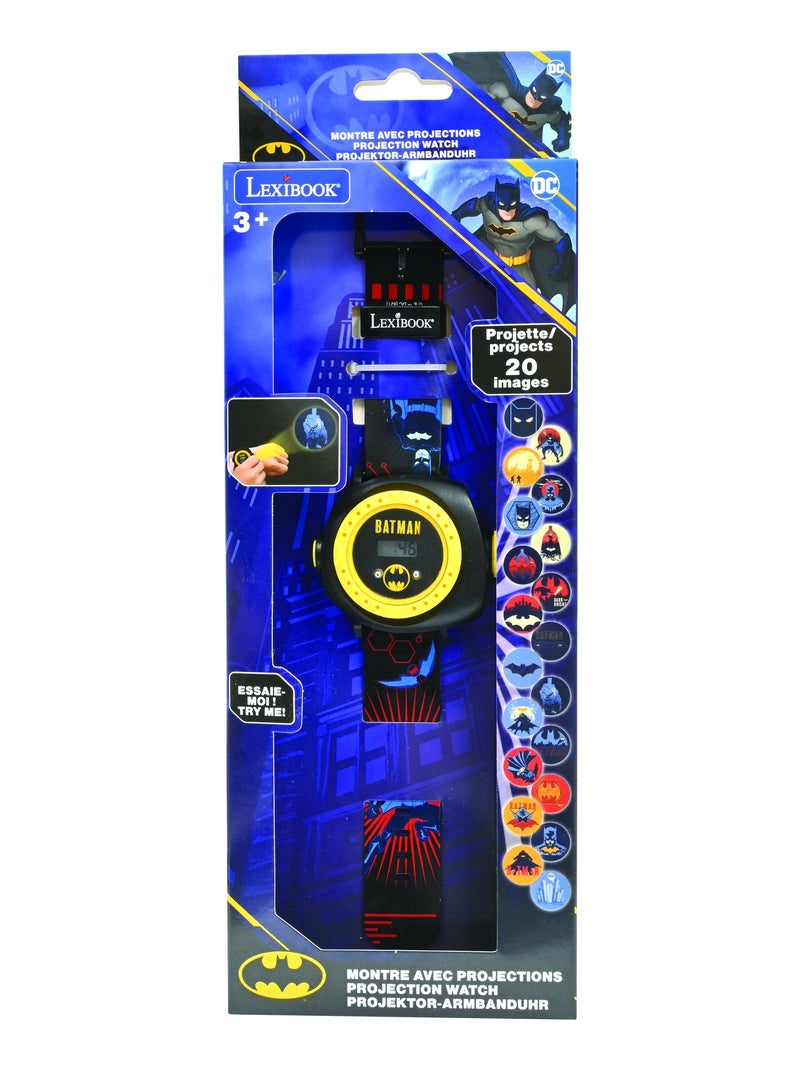 Montre digitale avec projection batman Bleu - Kiabi