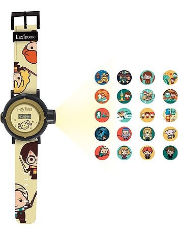 Montre digitale avec projection harry potter