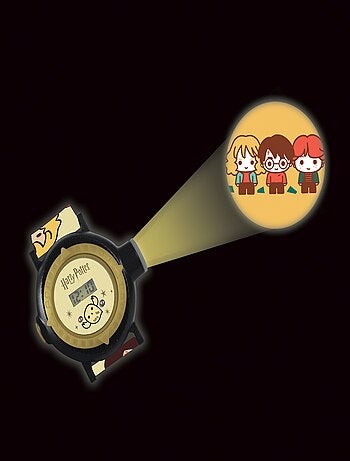 Montre digitale avec projection harry potter