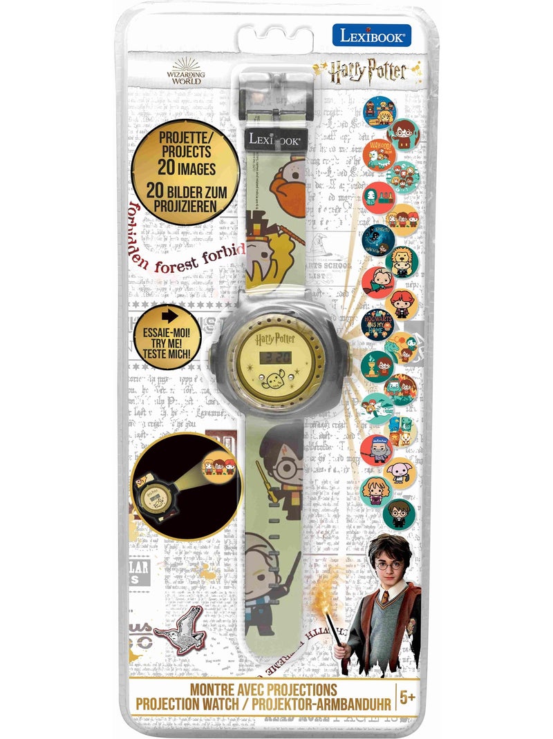 Montre digitale avec projection harry potter Beige - Kiabi