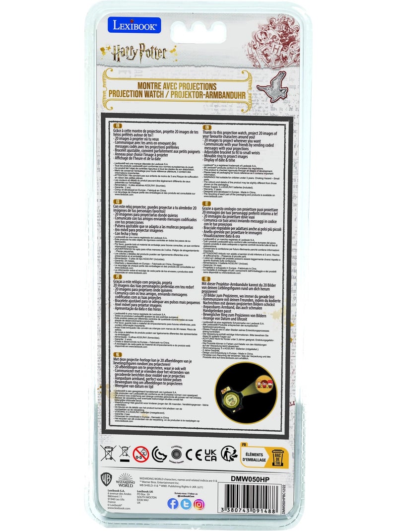 Montre digitale avec projection harry potter Beige - Kiabi