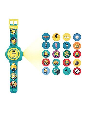 Montre digitale avec projection les minions