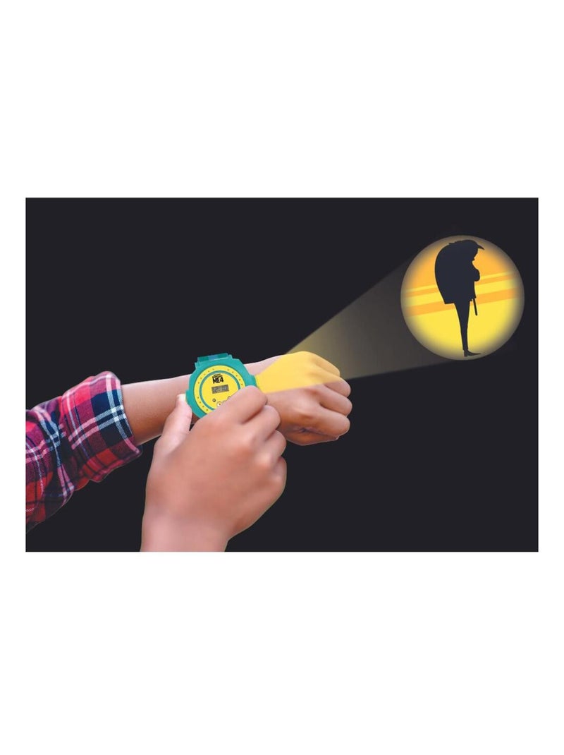 Montre digitale avec projection les minions Bleu - Kiabi
