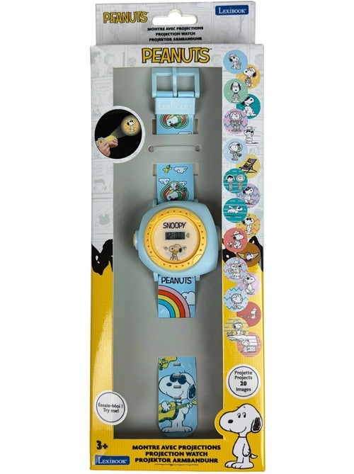 Montre digitale avec projection snoopy - Kiabi