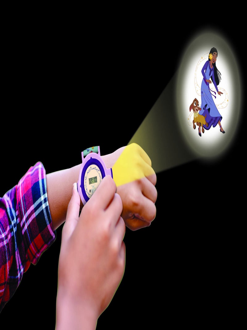 Montre digitale avec projection wish Violet - Kiabi