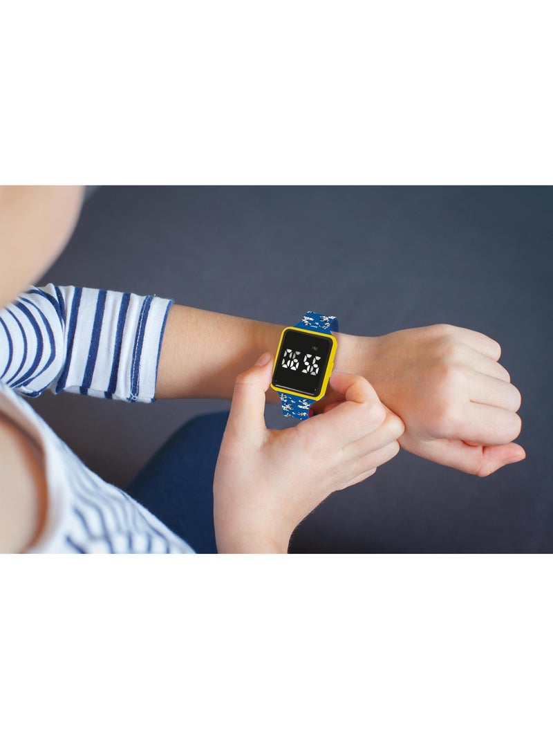 Montre digitale led astérix Bleu - Kiabi