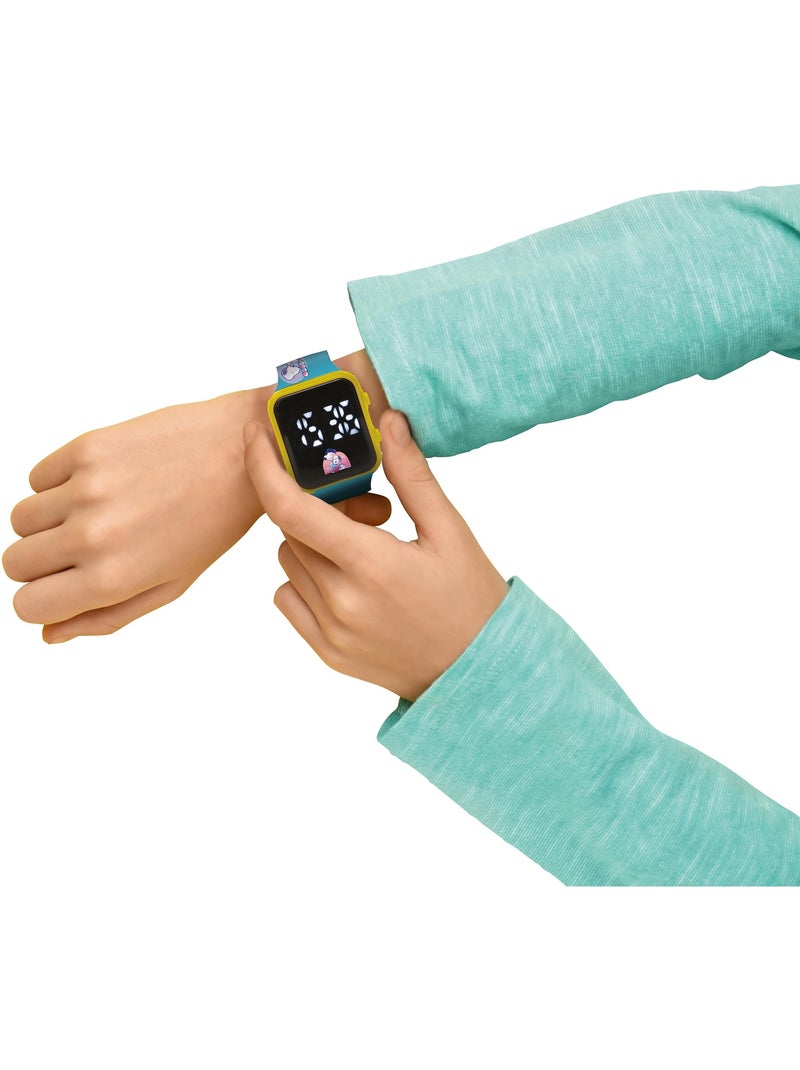 Montre digitale led snoopy Bleu - Kiabi