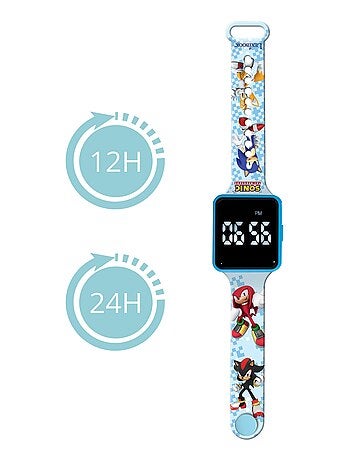 Montre digitale led sonic