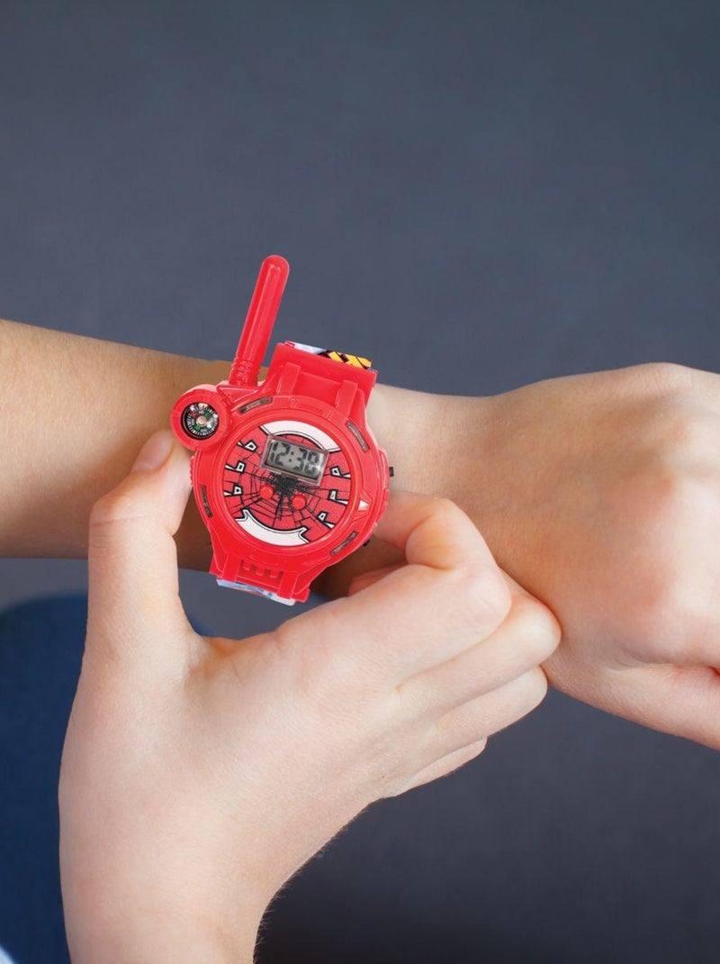 Montre digitale talkie-walkie spider-man portée 200 m N/A - Kiabi