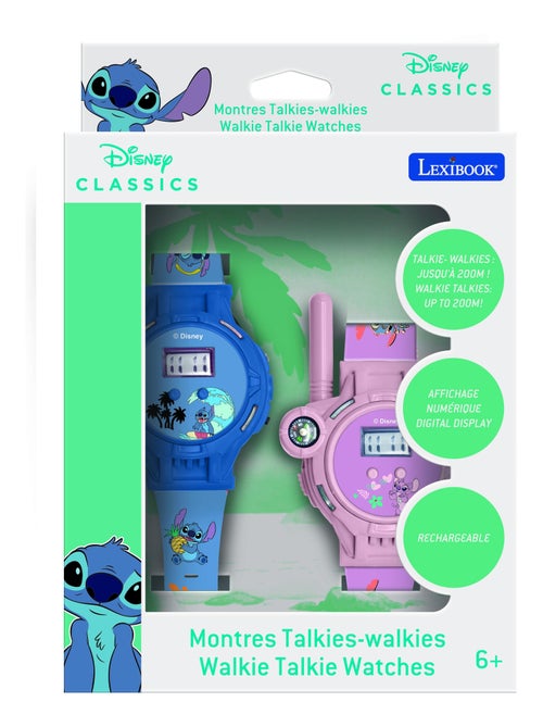 Montre digitale talkie-walkie stitch portée 200 m - Kiabi Montre digitale talkie-walkie stitch portée 200 m - Kiabi