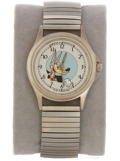 Montre enfant à quartz 'Le Monde Fou de Tex Avery' Wolfie – bracelet métal Bleu Looney Tunes - Kiabi