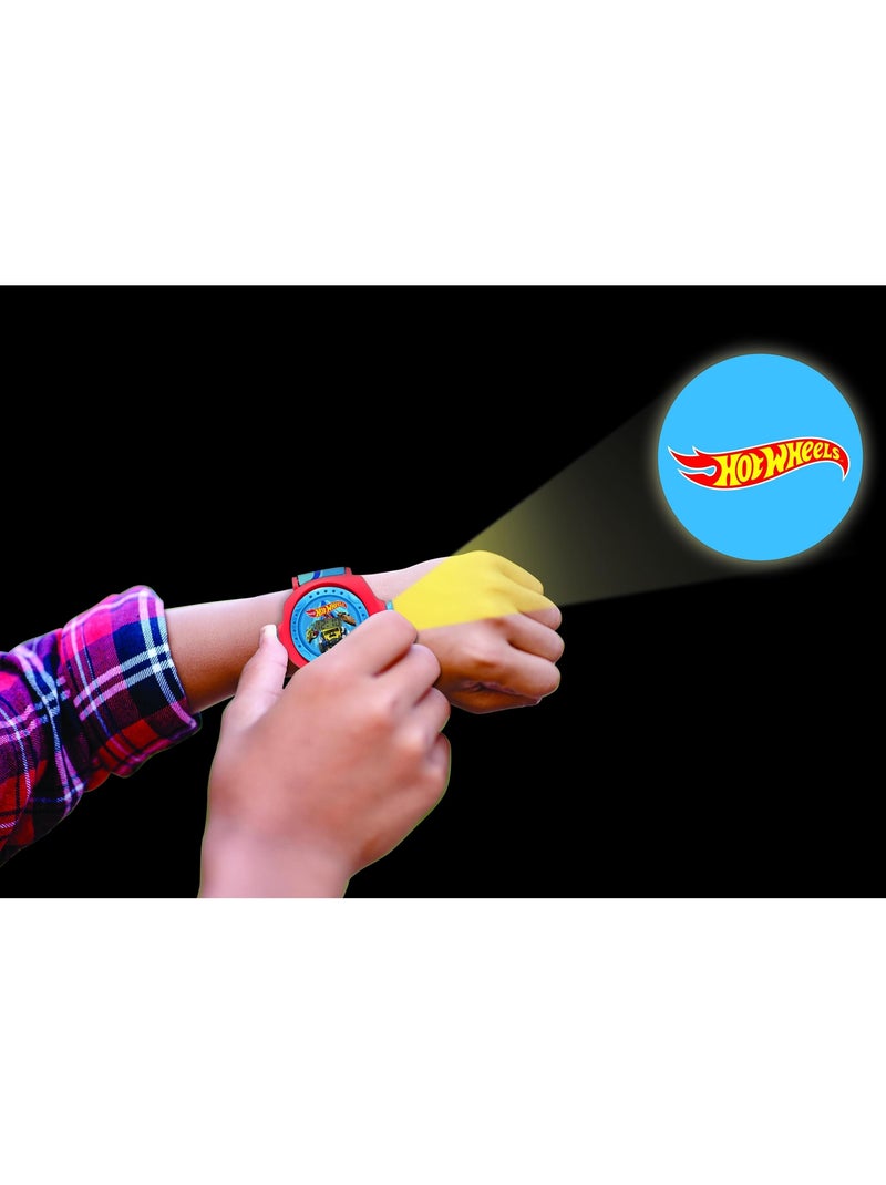 Montre projecteur hot wheels Bleu - Kiabi