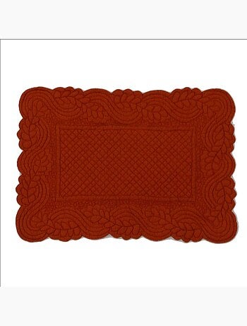 Morphee doorgestikte katoenen placemat