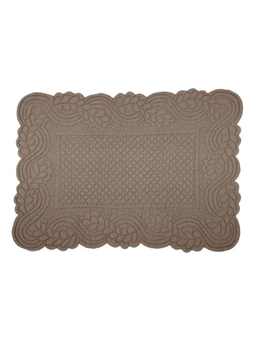 Morphee doorgestikte katoenen placemat - Kiabi Morphee doorgestikte katoenen placemat - Kiabi