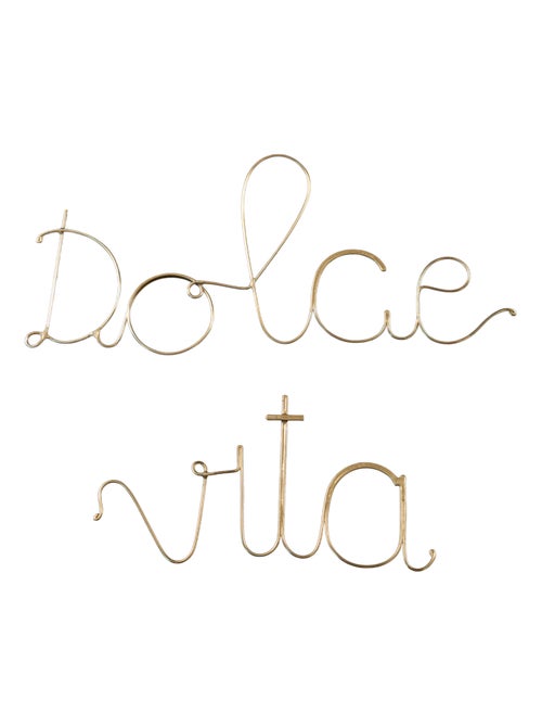 Mot fil de laiton "dolce vita" - Kiabi Mot fil de laiton "dolce vita" - Kiabi