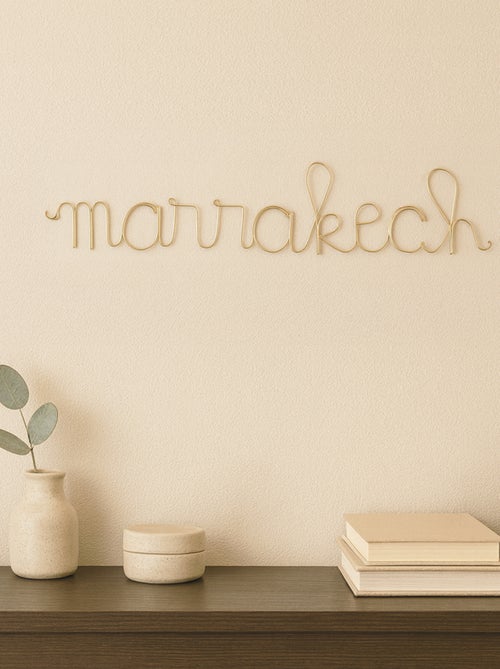 Mot fil de laiton "marrakech" - Kiabi Mot fil de laiton "marrakech" - Kiabi