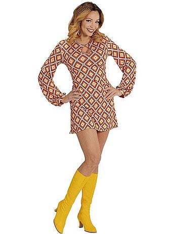 Motif losanges pour costumes des années 70
