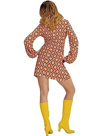 Motif losanges pour costumes des années 70