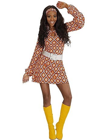Motif losanges pour costumes des années 70