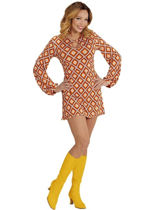 Motif losanges pour costumes des années 70 - Kiabi