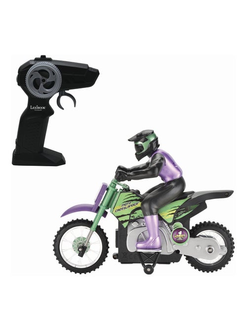 Moto crosslander cascade extrême avec effets lumineux - Kiabi