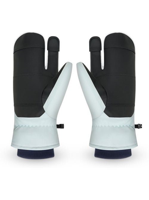 Moufles de ski 3 doigts homme et femme glisse light - Kiabi