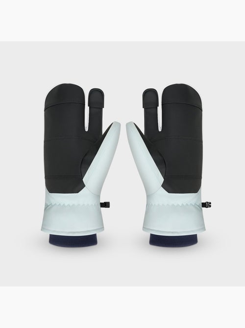 Moufles de ski 3 doigts homme et femme glisse light - Kiabi