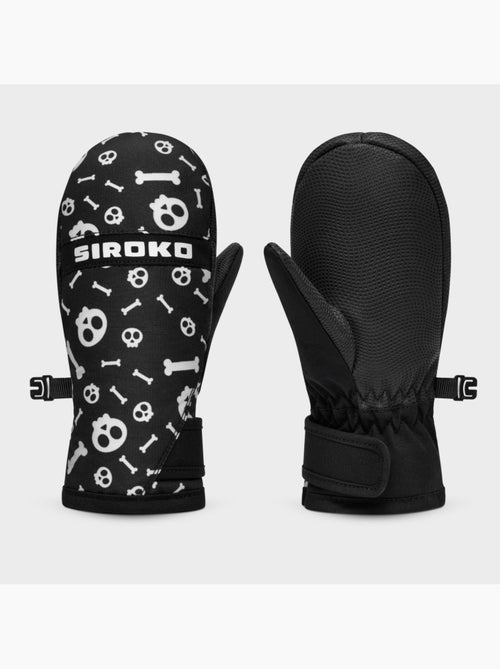 Moufles thermiques snowboard et ski enfant sports d'hiver enfants spook - Kiabi