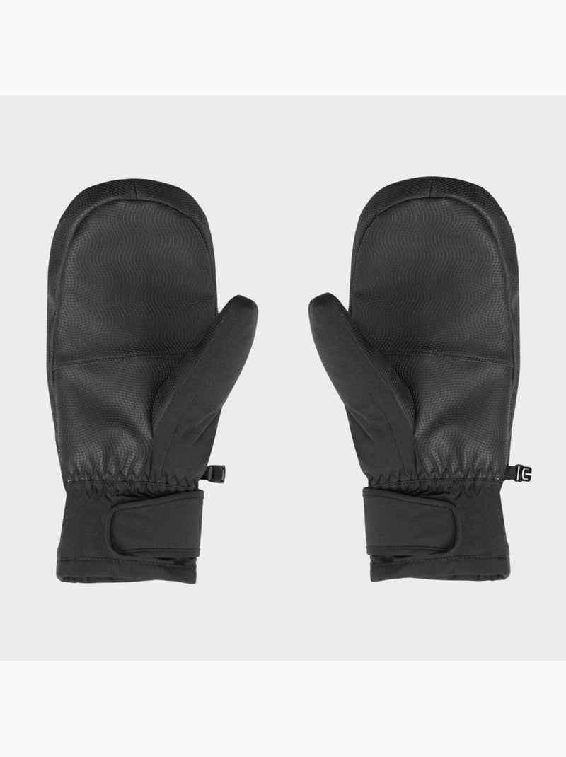 Moufles thermiques snowboard et ski sports d'hiver homme et femme pitztal Noir - Kiabi