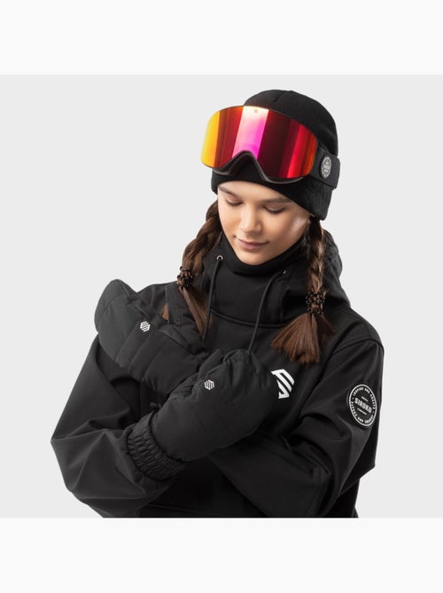 Moufles thermiques snowboard et ski sports d'hiver homme et femme pitztal - Kiabi
