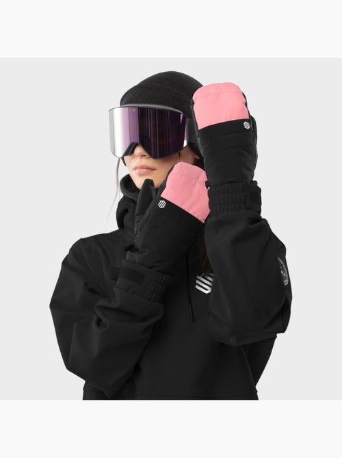 Moufles thermiques snowboard et ski sports d'hiver homme et femme pitztal - Kiabi
