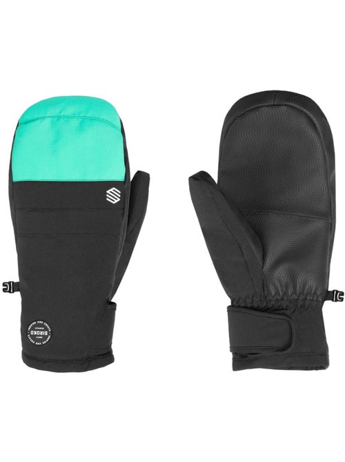 Moufles thermiques snowboard et ski sports d'hiver homme et femme pitztal turquo - Kiabi