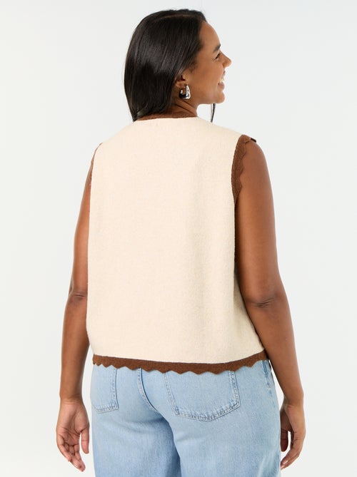 Mouwloos gilet - Kiabi Mouwloos gilet - Kiabi