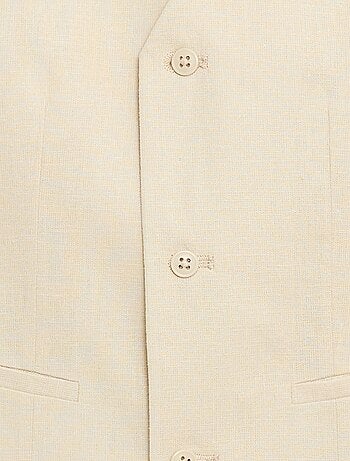 Mouwloos kostuumgilet