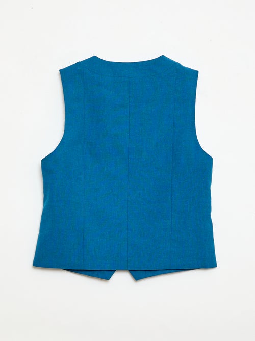 Mouwloos kostuumgilet - Kiabi