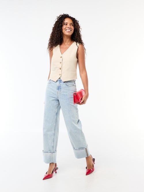 Mouwloos kostuumvest - Kiabi