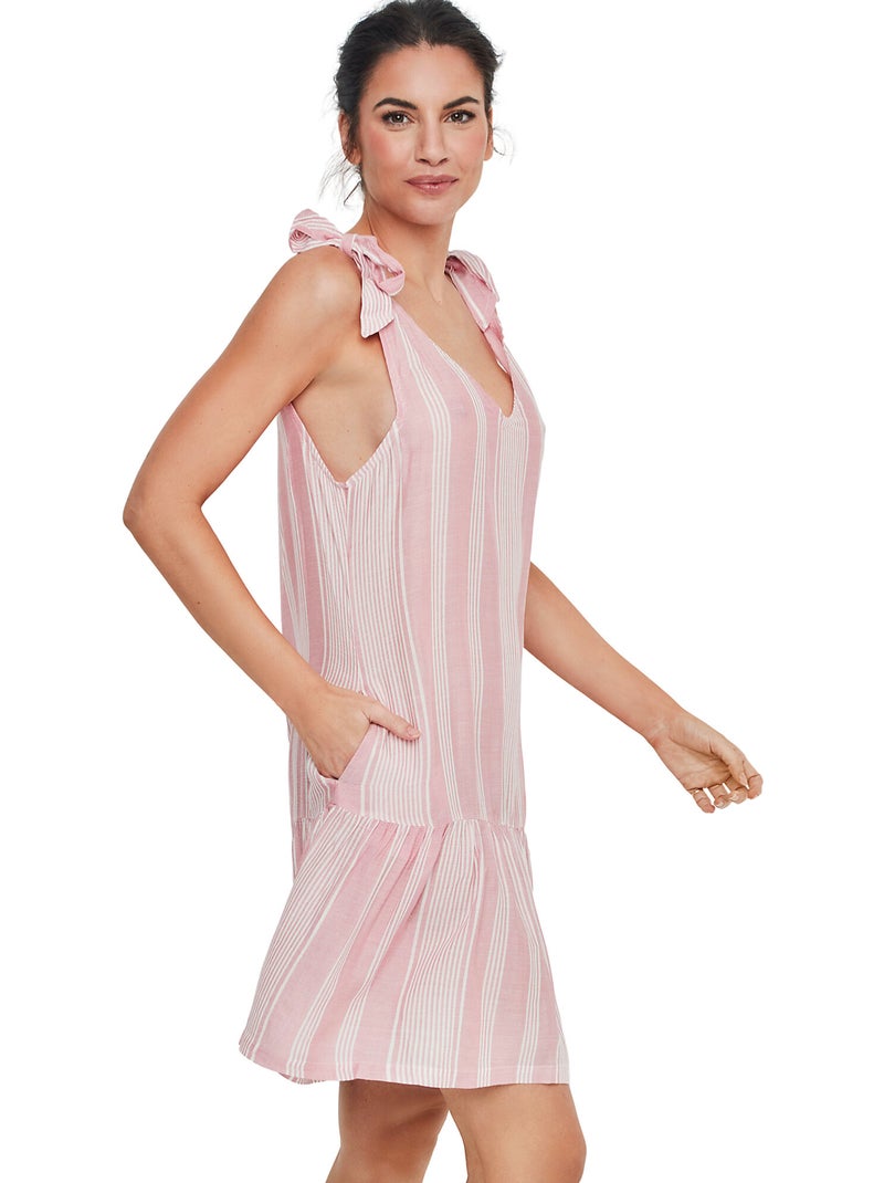 Mouwloos nachthemd homewear p120 Roze - Kiabi
