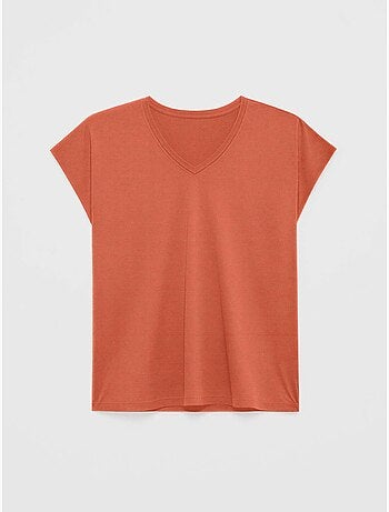 Mouwloos shirt in blauwe kleur