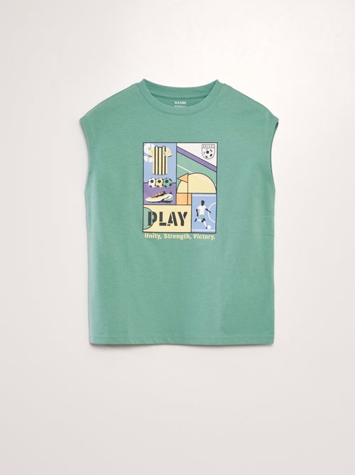 Mouwloos T-shirt - Kiabi