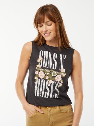 Mouwloos T-shirt 'Guns N' Roses'