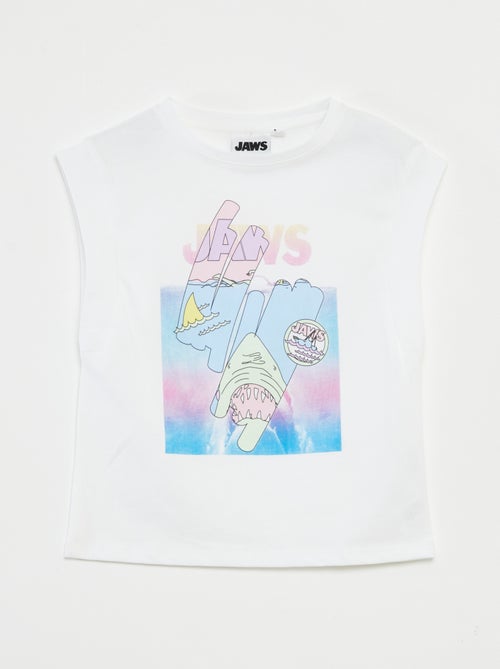 Mouwloos T-shirt 'Jaws' - Kiabi