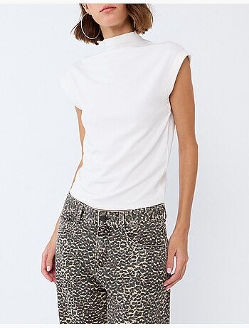 Mouwloos t-shirt, mo fashion