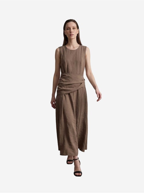 Mouwloze a-lijn midi-jurk my fashion - Kiabi