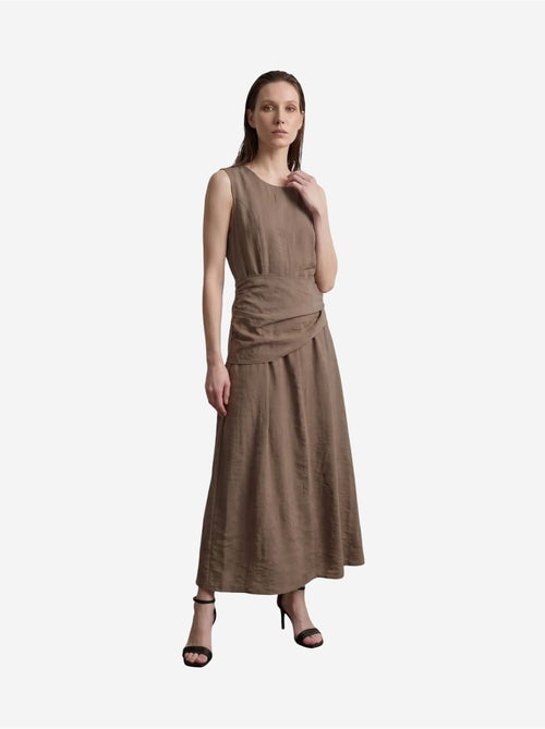 Mouwloze a-lijn midi-jurk my fashion - Kiabi